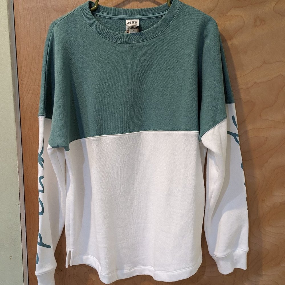 New with tags Pink Women's Two Tone Sweater